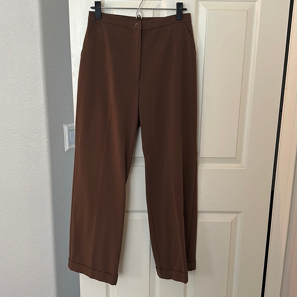 brown trousers (size 6P)